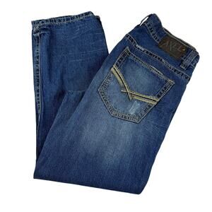 Axel Relaxed Straight Jeans Distressed – 34x30